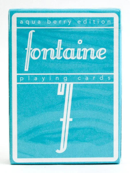 Fontaine Cards - Aqua berry edition