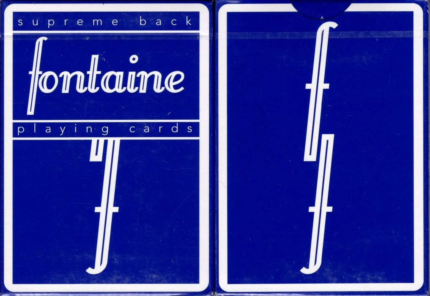 Fontaine Cards - supreme back blue