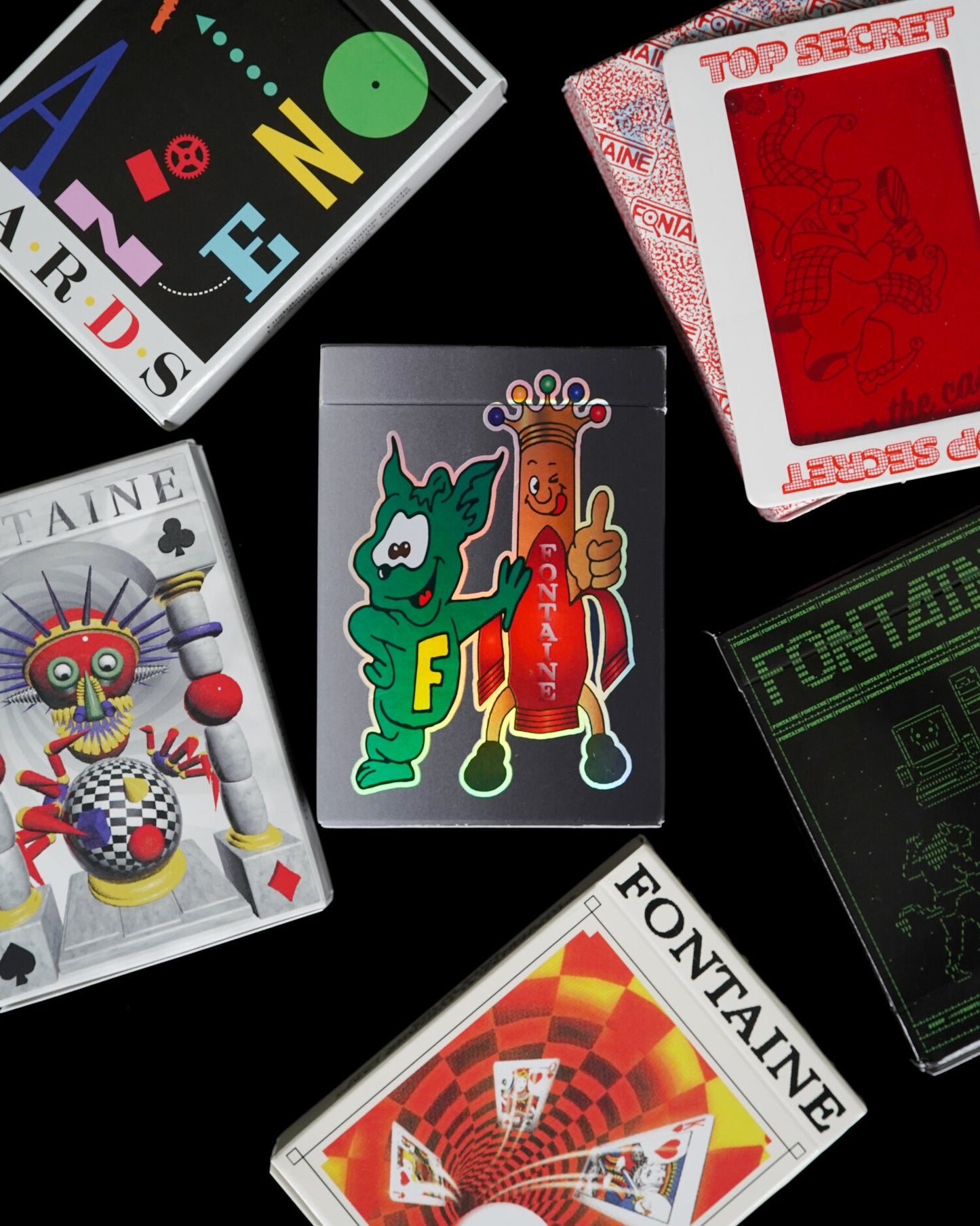 Fontaine Cards - all 6 Decks of Fontaine Fever Dream