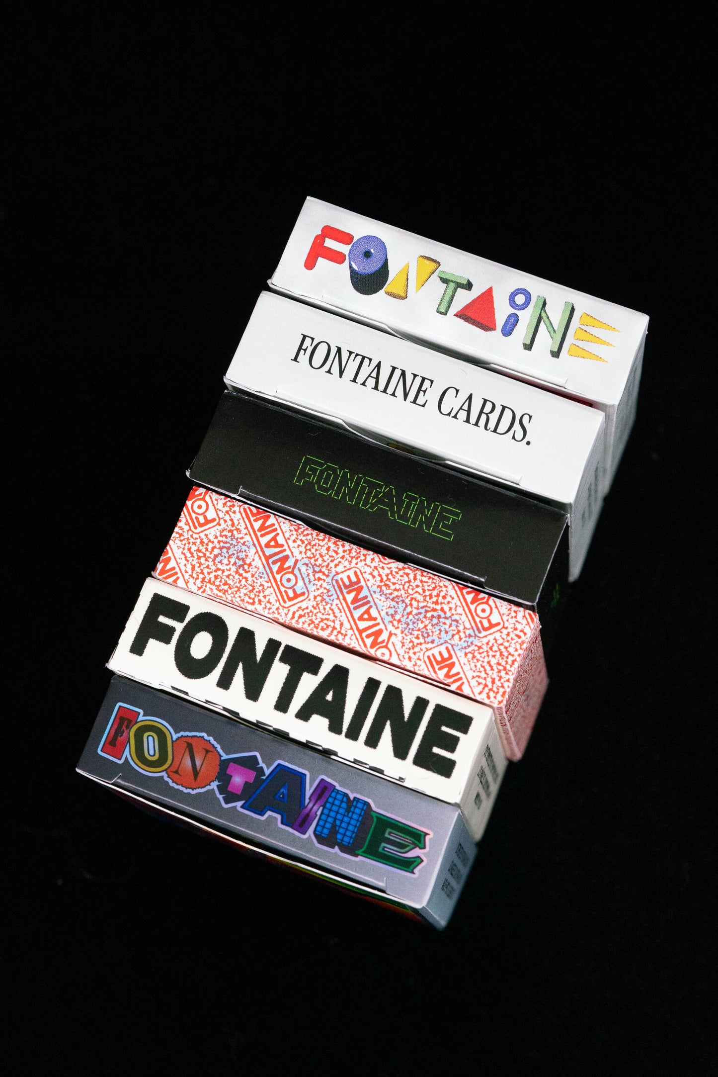 Fontaine Cards - all 6 Decks of Fontaine Fever Dream